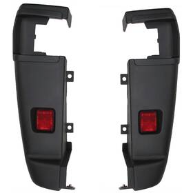 17968781 Evan-fischer Bumper Face Bar Ends Extensions Set Of 2 Rear Driver And Passenger Side Pair
