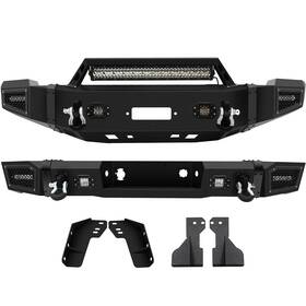Ew839757a01 Ewaymotor For Chevy Silverado 2500 3500 2011 2012 2013 2014 Front And Rear Bumper