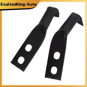 Ea5339963 Exaltedking-auto For 2019-2021 Chevrolet Silverado 1500 Black Front Bumper Bracket Lh&rh 2pcs