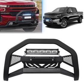 Aohg070005159 Eyouhz Front Guardl Grille Bumper For 2019-2024 Chevy Silverado 1500 And Gmc Sierra