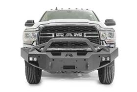 Dr19-a4452-1 Fab Fours Premium Winch Front Bumper Fits 19-22 2500 3500