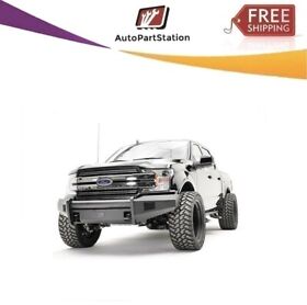 Ff18-r4562-1 Fab Fours For 18 Ford F-150 Black Steel Elite Pre-runner Bumpers