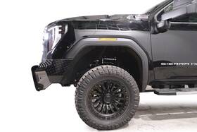 Gm24-s6261-1 Fab Fours Black Steel Front Bumper