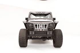 Gr1005-1 Fab Fours Grumper Crash Bar Fits 07-18 Wrangler Jk