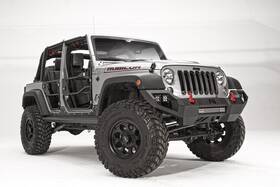 Jk07-d1851-1 Fab Fours Inc. - Compatible With/replacement For Jeep Bumper Front
