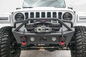 Jl18-b4752-1 Fab Fours Stubby Bumper Fits 18-20 Gladiator Wrangler Jl