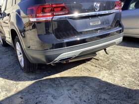 190-10093d Factory Oem Rear Bumper R-line Fwd Without Park Assist Fits 18-20 Atlas 4514780