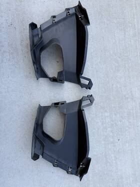 3cm807883 Factory/oem 2 Bumper Brackets For Volkswagen Atlas Cross 2021-2023 Front Left And Right