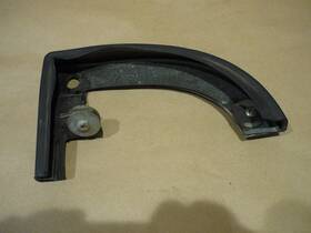 61490000 Ferrari Testarossa - Rh Rear Bumper Plate With Rubber Pad P/n