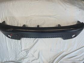 735550758 Fiat 2012-2017 500 Front Lower Bumper Valance Diffuser Oem Black Textured S Logo