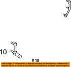 Fl3z17787b Ford Oem Rear Mount Bracket