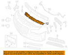 57010463ab Foam Absorber Bumper-bumper 300 Impact 11-13 Chrysler Oem