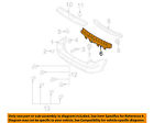 8l8z17c882a Foam Bumper-bumper Absorber Ford Impact Oem