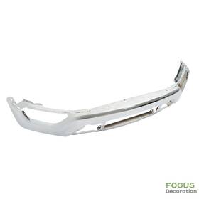 Fd1230912dn Focus-decoration Chrome Front Bumper Face Bar For Ford F-150 2021 2022 2023 Without Sensor Holes