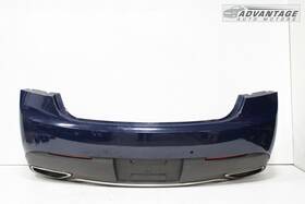 Jp5t-19k351-ba Fomoco 2013-20 Lincoln Mkz Sedan Rear Bumper Cover Panel With Exhaust Tips And Lights Oem