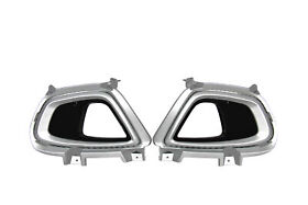 Jx-flc-059 For 2016-2018 Kia Sorento Ex L Lx Front Fog Light Covers Bezels Set R