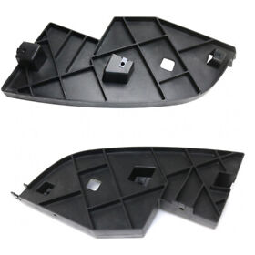 For Gmc Yukon Bumper Trim 2007-2014 Outer Lh And Rh Pair Front Retainer Black