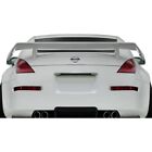 116415 For Nissan 350z 03-08 Power Style Fiberglass Rear Wing Spoiler Unpainted