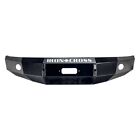 20-915-16 For Nissan Titan 17-21 Bumper Heavy Duty Series Full Width Gloss Black Front