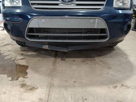 105-00416c Ford Front Bumper With Fog Lamps Painted Cover Fits 11-13 Transit Connect 492144