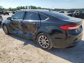 190-02093c Ford Local Pickup Only Rear Bumper With Park Assist 1 Exhaust Cutout Fits 13-18 Fus