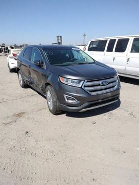 191-01255 Ford Rear Bumper Reinforcement Without Trailer Hitch Fits 15-20 Edge 3545540