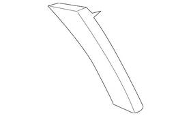 1l2z-16038-bca Ford Genuine Front Molding