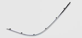 3w1z-17c829-aa Ford 2003-2011 Lincoln Town Car Front Lh Left Chrome Bumper Molding Trim Oem