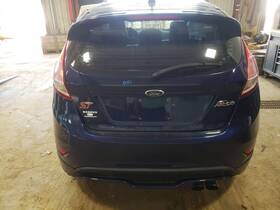 Ae8z17k835baptm Ford 11-19 Fiesta St Hatchback Rear Bumper Cover Kona Blue Paint L6