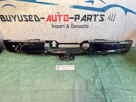 Ay67909 Ford W/dents 2021 22 2023 F-150 Lightning Rear Bumper With Hitch Oem Sensorholes