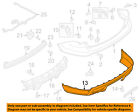 Bb5z17f828aa Ford Bumper- Explorer Oem 11-14 Rear Cover