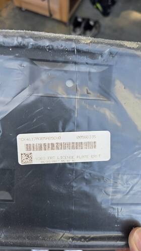 Ck4117a385ab5cnd Ford New Oem Transit V363 Front License Plate Bracket