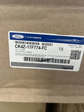 Ck4z-17f774-fc Ford Genuine Bumper End Cap