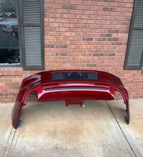 Dr3z-17k835-aaptm Ford 2013-2014 Mustang Base/gt Rear Bumper Without Sensors Oem 9472 38a