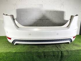 F1ez-17906-laptm Ford 15-18 Focus Rear Bumper Cover Panel White With Pdc Sensor Oem