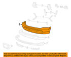 F81z17757ga Ford -350 1999 Oem Duty-bumper Super