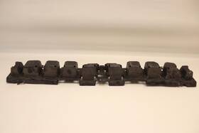 Fr3z-17e855-b Ford 2015-2020 Mustang Coupe Rear Bumper Impact Reinforcement Support Oem