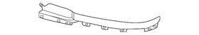 Lc3z-17k833-a Ford Genuine Bumper Seal