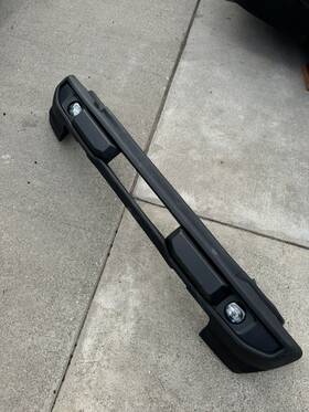 M2dz17d957aa Ford 2021-2024 Bronco Front Plastic Bumper With Led Fog Lights Oem