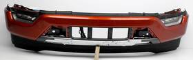 Ml34-17750-bf5j5c Ford Oem Bumper For F150 Hot Pepper Red Ea M7403 With Led Fogs