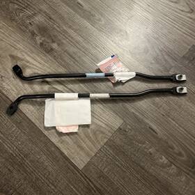 Ml3417b837ac Ford Ml3417b836ac 21-22 Bumper Face Bar Brackets Set Lh And Rh Oem