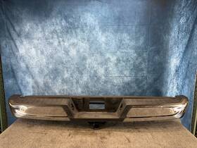 Ml3t-13a576-aec Ford F-150 2021-2023 Rear Bumper Cover With Parking Sensor Chrome Pad Oem