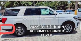 Nl1z-17810ea Ford Expedition 2022-2024 Rh Rear Bumper Corner Cover Oem Used
