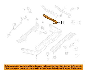 7a2z17d942d Ford Oem 07-10 Explorer Sport Trac Rear Bumper-lower Bracket Left