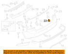 Cv6z15k861ab Ford Oem 12-18 Focus Rear Bumper-rear Bracket