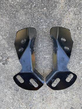 Pc3b-17e986-ac Ford 2023-2024 Lh Rh Pair Oem F250 F350 Rear Bumper Mounting Bracket Brackets