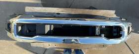 Pc3b17750 Ford 2023 Oem F250 F350 F450 F550 Front Bumper Chrome Nice With Fog Lights