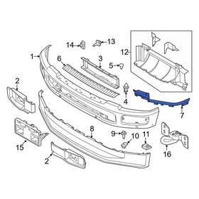 Pc3z-17k833-c Ford Genuine Outer Molding