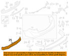 Ds7z17e855a Ford Rear Oem 13-14 Fusion Bumper-isolator