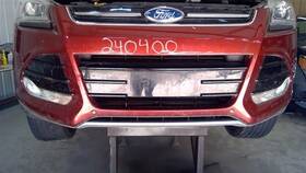 105-01661c Ford Truck Local Pickup Only Front Bumper Titanium With Automatic Park Fits 13-16 Escape